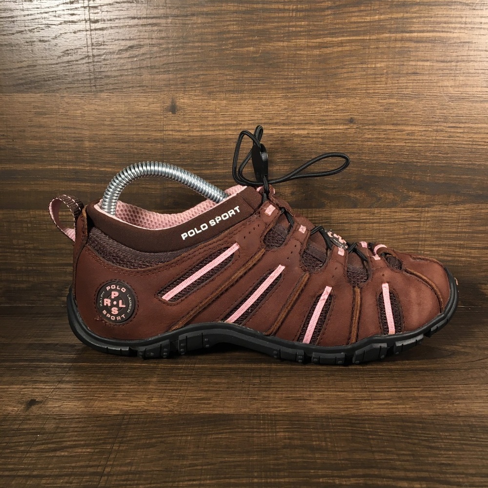 Polo by Ralph Lauren Brown and Pink Women's Shoes